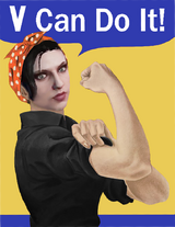 V can do it