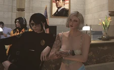 Opal & Ivy at a Town Hall