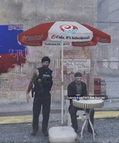 Winston and Norman Bones at The Russian Embassy