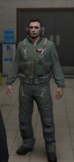 Mikey's pilot outfit.