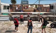 Mason with Lane, Wanda, Marty, V, and Dorian Darcy in a Raiders MC ammunation heist June 21, 2025