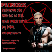 Bobby Charles "Phone sexline" advertisements