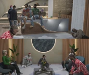 Dr. Jasmine Winters leads a "gang therapy" session with various members of The Besties. November 2025