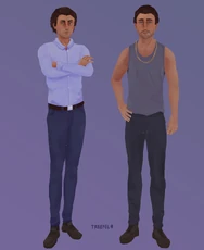 Brothers fan art created by treefel