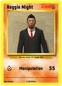 Reggie Might NoPixel Trading Card Game