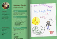 The resume that Delver created for Gus for her Dodo interview.