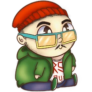 "Jim Sit" Art By Sprintz