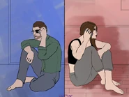 Bundy and Nancy Phone Call Art by skytramp