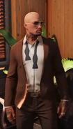 Ventura dressed up as Pitbull for BCSO "Dress up as a Pitbull" themed Friday meeting March 21st, 2025