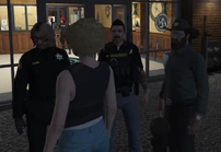 Conan introduces Luth to Kyle Pred and William Gunner