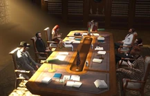 Cornwood in the first Council Meeting as PD Liaison