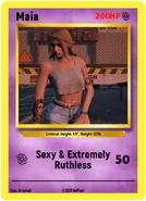 Maia Collectible Trading Card in Los Santos
