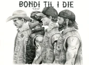 Bondi til I Die by @tradigi art