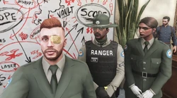 Bundy, Flop, and Louise at Mel's Parole Hearing April 12th, 2023