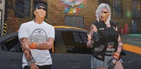 Dax and daughter Robyn Bhanks at Tuner July, 2025