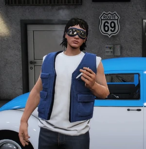 Benicio Delgado BlueNwhite