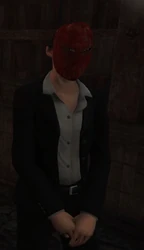 Ellie Dono in mask