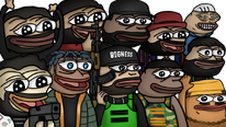 The Mandem as Pepes by JUG04