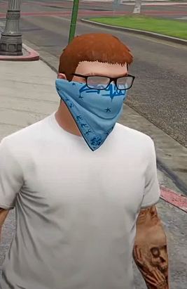 Blue Mask