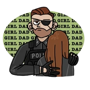 Girl Dad Art by GrimWren