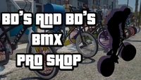 BD’S and BD’S BMX Pro Shop advertising
