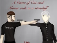 Cat and Mouse Art by Wintermore_