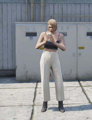 Eve RepurposedPyjamaTop