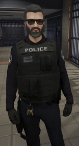 Blue Long Sleeves + Vest Uniform
