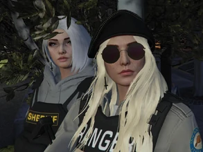 Mina and Claire In The Bush