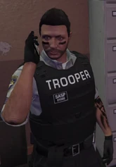 SASP Short Sleeve + Vest Outfit w/Aviators