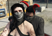 Niki & her first boyfriend in the city, Abduleon Romanov.