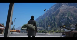 Arriving into the city