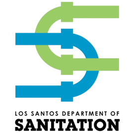 Los Santos Department of Sanitation Logo GTAV