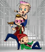"Wynn, Tim, and Jim Jail" Art Gif By @BumbleSmol