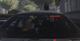 Flossie in Bundy's Charger May 29th, 2022