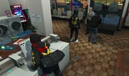 BCSO Probationary Deputy Helen responding to a Raiders MC laundromat heist by Darcy Lane and Wade Wilson August 19, 2024