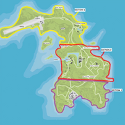 Sanguine Island Defense map