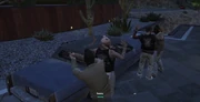 Jet and Tommy Thompson robbing Reina and Wally on October 2, 2025.
