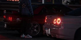 QTpatootie at the start of a race