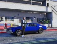 Tommy and his first BBMC car