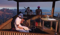 Marty attends a meeting between Gulag Gang members Sept 17, 2022
