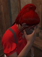 Molly crying in her room