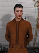 Lullaby posing for his New Babylon passport photo August 28, 2025