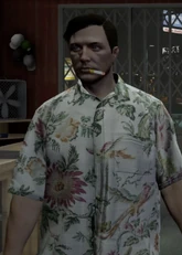 Pred wearing "The Shirt"