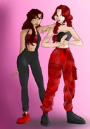 Violet and Tati by @Claire_0