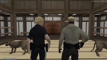 Conan Clarkson & Lauren Forcer in the Dojo