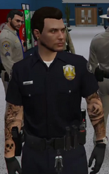 LSPD Blue Short Sleeves Uniform