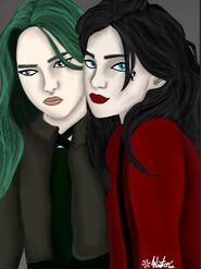 Izzy and Jemma by @Wintermore_