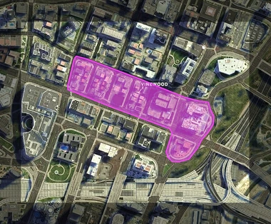 Current Turf around Pink Cage