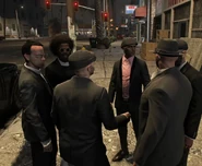 Carmine (left) taking part in a Chang Gang meet-up in the southside